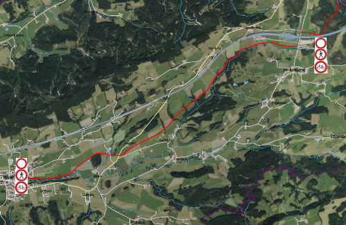 Sperrung Radweg Weitnau-Kempten